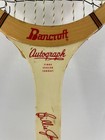 Bancroft Vintage Billie Jean King Autograph Wooden Tennis Racquet  4 1 8