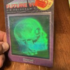 Vintage 1993 Polaroid Future Vision 3d Hologram Skull Anatomy Sticker