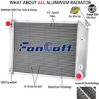 4-core Radiator Fit 68-74 Chevy Nova 1975-1987 El Camino 1973-74 Apollo  cc571