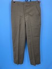 Vtg Korean War Pants Small Green M-1951 Us Army Green Field Trouser Wool Og-108