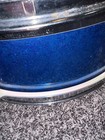 Vintage 1960 s Snare Drum Made Pearl Blue Sparkle 5 1 2  X 14 W  Case   Speedex