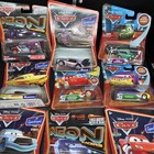 Lot  12  Disney Pixar Cars Diecast Neon Racers   Supercharged New Sealed
