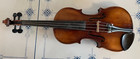 Antique 1927 Alban Hamm Violin Made In Schonbach  Bohemia
