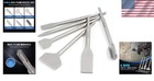 Versatile 6pc Masonry Chisel Set With Sds Plus Shanks - Heavy Duty Reliability