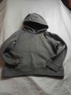 Burlebo Hoodie Youth Xl 14-16 Gray Camo Graphic Performance Outdoor Gorpcore
