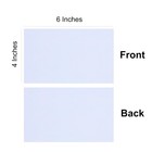 50 Pack 4x6 White Cardstock  92lb Heavyweight  Greeting Cards  Invitations