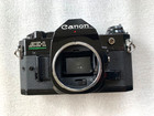 Canon Ae-1 Program 35mm Black Camera Body  Good Working Conditions