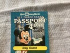 1989 Walt Disney World All Three Parks Passport Four Day Ticket  Lot Of 3
