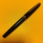 Montblanc Meisterstuck 121 Black Fountain Pen Rare Bold Nib Authentic