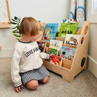 Wooden Floor Bookshelf  Montessori Book Display For Children  woodandhearts 