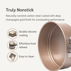 Happiels Nonstick Springform Pan   Non Toxic Leakproof Cheesecake Mold