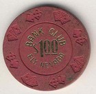 Bank Club Casino Ely Nevada  1 Chip 1965