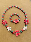 Valentines Day Birthday Gift Necklace Bracelet Butterfly Jewelry Little Kids