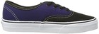 Vans Authentic Black Patriot Blue 2tone Sneakers 00aigeh Women Shoes
