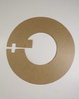 Vintage Large Print Rotary Telephone Face Plate Numbers Dial Overlay Sticker Nos
