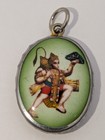 Hanuman Hindu Monkey God With Dronagiri Mountain Amulet Pendant Talisman Charm