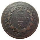 1894 British North Borneo Co  Coin - One Cent - Km  2  malaysia 