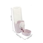 Rabbit Water Dispenser  Leak Proof Hanging Feeder For Cage  Pp Purple