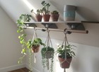 Adjustable Angled Shelf Bracket For Slanted Walls     Attic Closet Organizer With