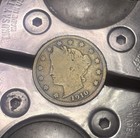 Hobo Nickel Folk Art  Engraved Coin Deep Relief Slayer Heavy Metal On V Nickel