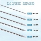 50pcs Surgical Steel Hollow Sterilized Pierce Gauge Piercing Needle