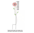 704-1522 Rain Gauge Replacement Glass Tube  Clear