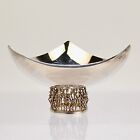 English 1980 S Modernist Caryatic Sterling Silver Bowl By Stuart Devlin