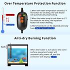 Aquarium Heater  50w 100w 200w 300w 500w Submersible Fish Tank Heater