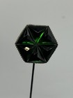Antique Glass  Hat Pin  b201 
