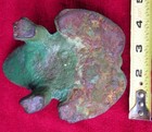 Antique Ohio Indiana Heavy Cast Iron Frog Doorstop  1880-1920 6 Inch 5 Pounds