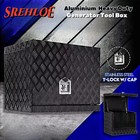 Aluminium Generator Tool Box Caravan Ute Truck Trailer Generator Storage Black