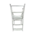 Carolina Classic Antique Folding Library Ladder Chair In White