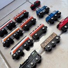 Wooden Train Cars Lot Of 12 Brio Imaginarium Thomas Compatible