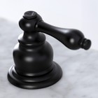 Kingston Brass Kb980al Victorian 2-handle 8 In  Widespread Bathroom Faucet