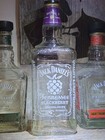 Jack Daniel s Blackberry Etched 1l Empty Bottle 