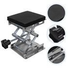 Lab Jack Scissor Platform Laboratory Stainless Steel Stand Work Table Lifter