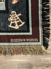Goodwin Weavers Lighthouse Woven Throw Blanket Afghan Nautical Costal 44 X 60