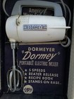 Vintage White Dormeyer    dormey    Hand Held Mixer Model 7500 In Original Old Box