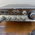 Pearce Simpson Tiger 40a Cb Radio With Cords Vintage Wood Plate Untested -- 7219