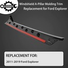 Ford Explorer A-pillar Windshield Trim Molding Set 2011-2019