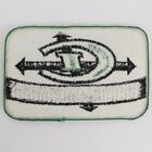 Vintage Commercial Motor Freight Inc Indiana Truck Driver Patch 2 5  X 4  Green