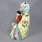 Chinese Porcelain Laughing Buddha With Children 11    Tall