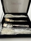 Neiman Marcus Silverplate Sugar Spoons Set Of 4 Rodinger W  Original Box