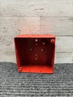 Qty 25 Eaton Crouse-hinds Tp403red 4  Square Outlet Box