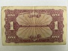 One Dollar  1 Military Payment Certificate Mpc Series 641 Circulated Vf
