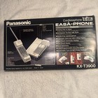Vintage Panasonic Easa-phone Model Kx-t3880 Cordless Phone White Nos  read 