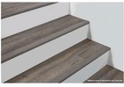 Duradecor Classy Chic Metro Grey 1 In  T X 2 In  W X 94 In  L Stair Nose Molding