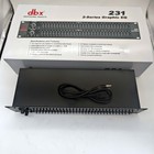 Dual Channel 31-band Dbx 231 Graphic Equalizer Rackmount Pro Audio Eq - Tested