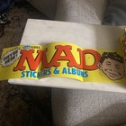 Vintage 1983 Fleer Mad Stickers   Gum 36 Pack Full Box Cards With Poster