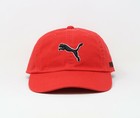 Puma Women Girls Hat Icon Relaxed Fit Red Adjustable Strapback One Size Cap
